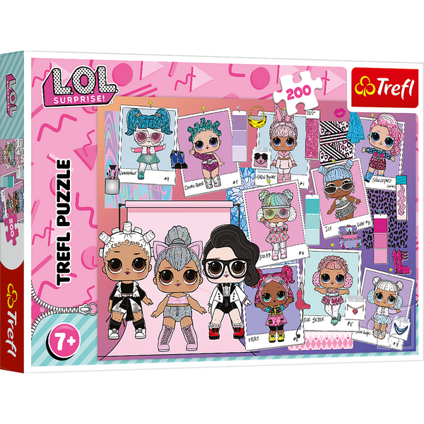 Puzzle - "200" - Sweet Dolls LOL Surprise! Trefl 13288