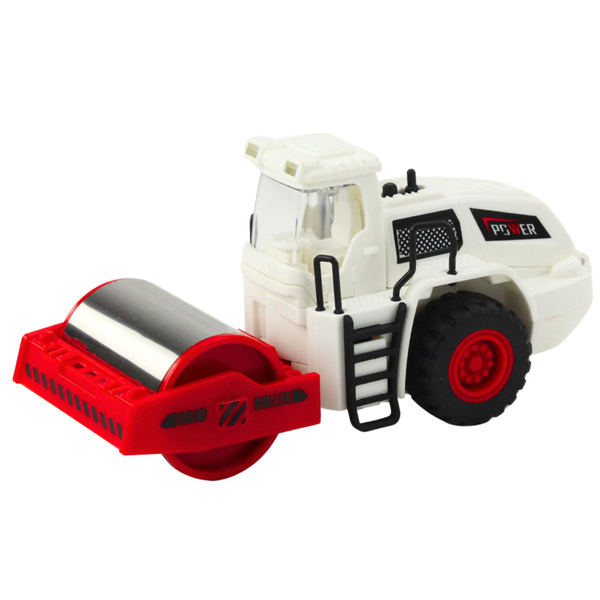 Road Roller Construction Metal Rotating Roller Lights Sounds