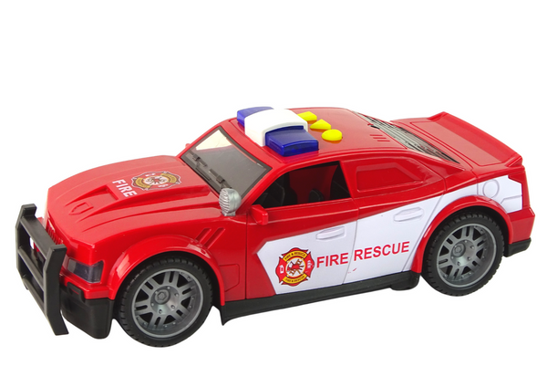 Car Fire Department 1:14 Lights Sounds Red