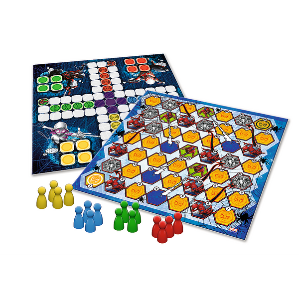 Spiel 2in1 Chinese Man / Schlangen und Leitern - Spider-Man Trefl 02419