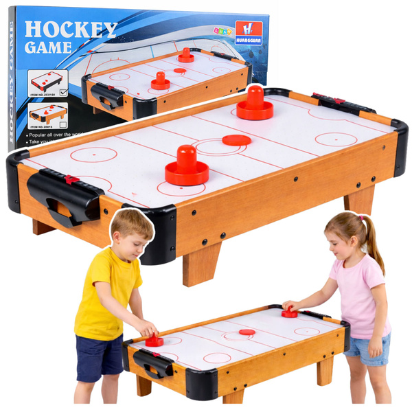 Mini Air Hockey Table Arcade Game For Kids Wooden