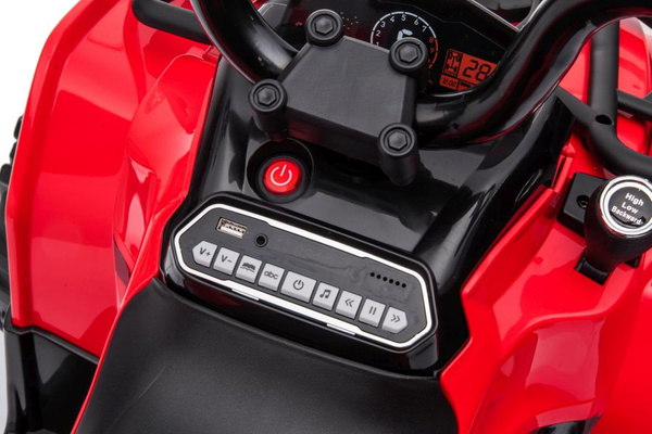 Elektrisches Aufsitz-Quad Madman JS009 Rot