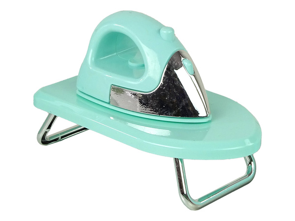 Set Washing Machine Iron and Hangers Mint