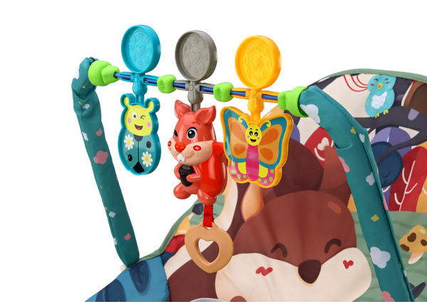 Rocking chair, Bouncer, Vibration, Sound, Fox