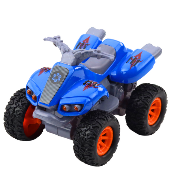 Quad Bike With Rubber Tires Metal Body Mix