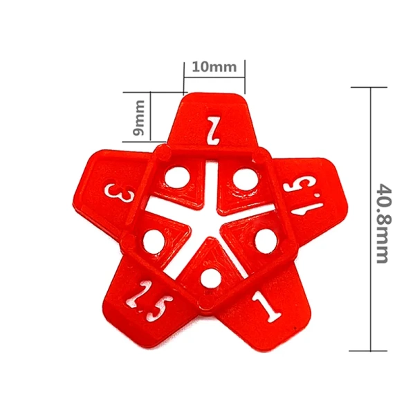 Cross Star Spacers for Tiles 100 Pieces
