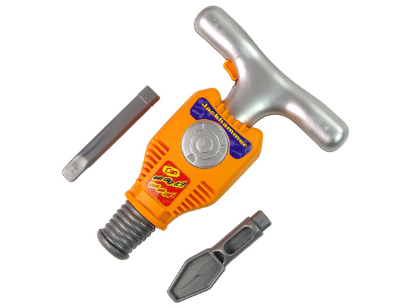 Werkzeugset für einen kleinen Baumeister Presslufthammer.