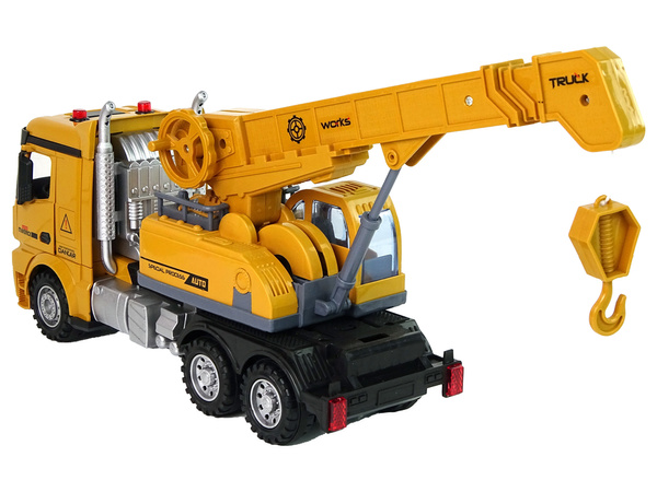 Remote Controlled Crane Truck Pilot 2.4G Sound Lights