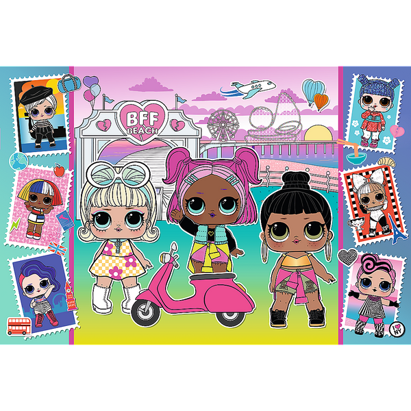 Puzzle - "100" - LOL Dolls Photos Trefl 16443