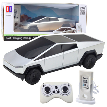 Remote Controlled Car RC Pickup Truck 4 Driving Modes Silver