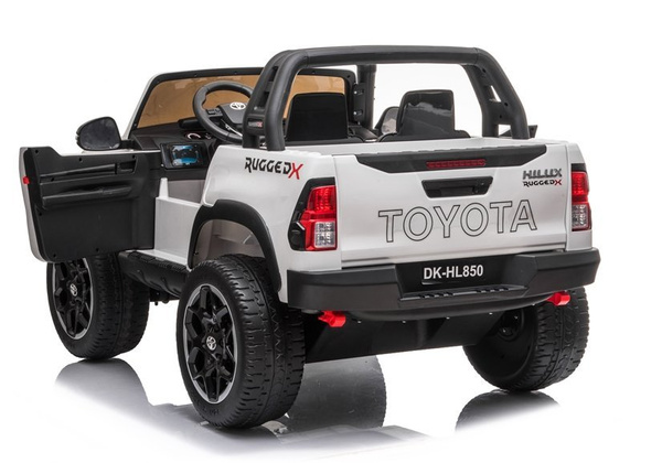 Elektroauto für Kinder Toyota Hilux Weiß