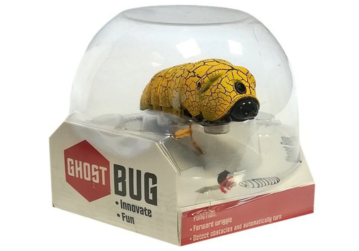 Infrarot-Raupe vermeidet Hindernisse gelb