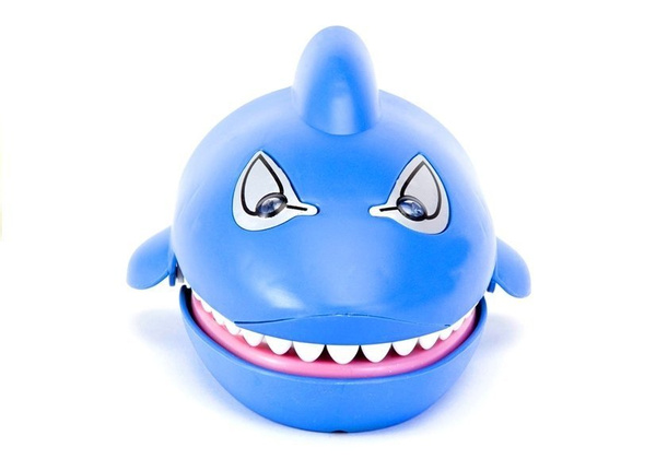Shark Attack Reaction Family Game Push The Tooth