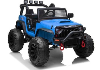 Jeep JC666 Electric Ride On Car Blue Painted