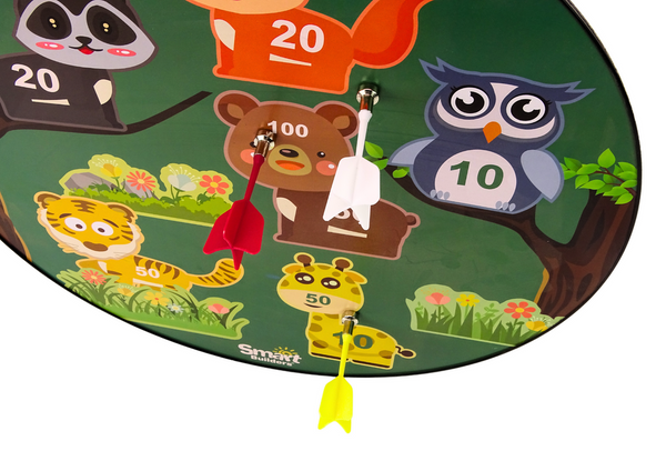 Magnetic Animals Green Arcade Darts Game