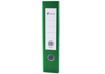 A4 Document Binder/75mm Lever Mechanism Green
