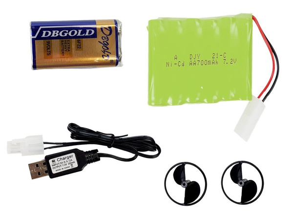 Remote Controlled Sailboat 50 cm Pilot Rudder 27 Mhz