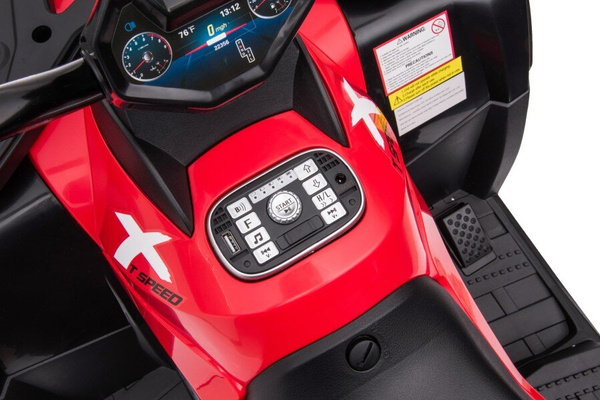 Quad Battery S615 Red 24V