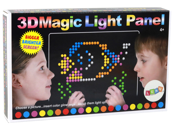 Magic Educational Board 3D beleuchtetes Puzzle 180 Teile.