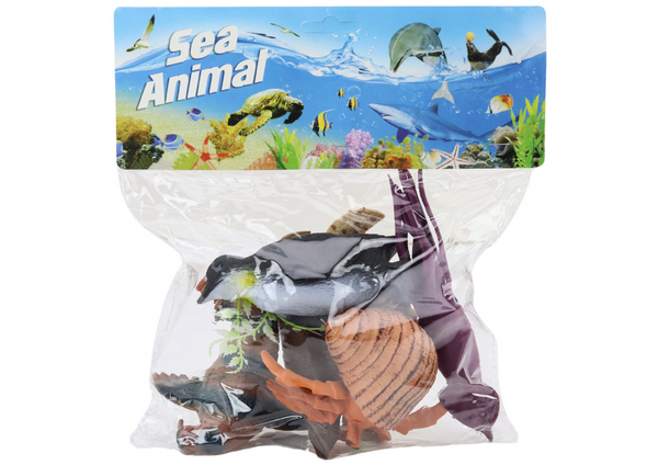Marine Animals Plants Figures Set 8 El