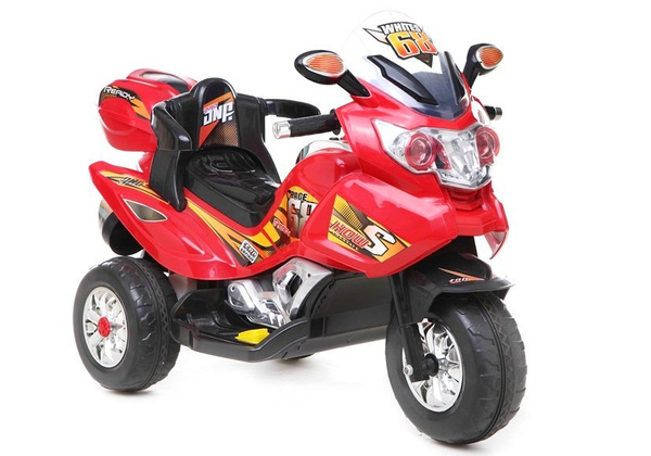 PB378 Electric Ride-On Bike Red