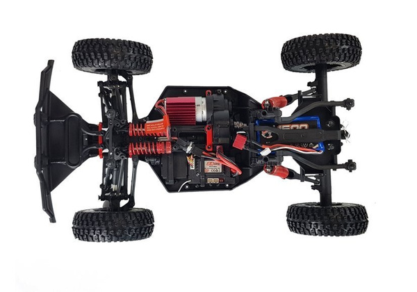 Ferngesteuertes Auto FY-01 4x4 Pick Up 1:12 R / C 40 km / h Blau