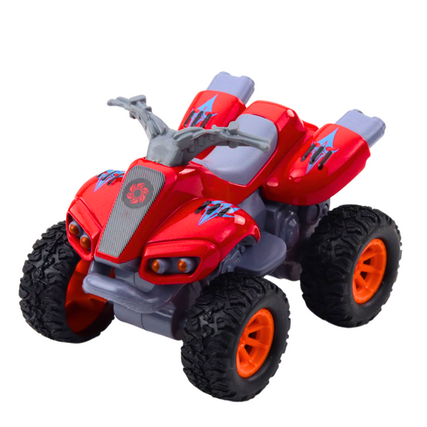Quad Bike With Rubber Tires Metal Body Mix