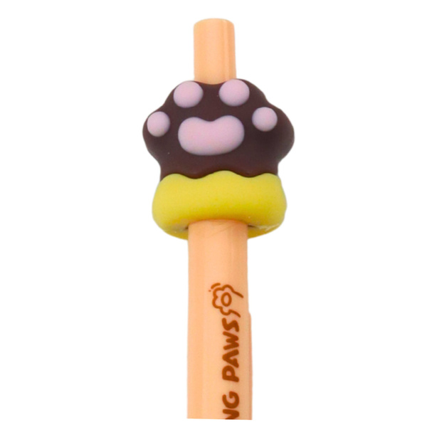 Gelstift „Cat's Paw“, braun-blaue Tinte, 15 cm, 0,5 mm