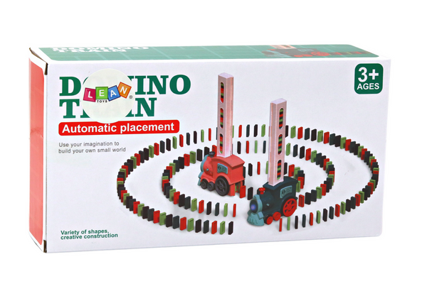 Domino Train Locomotive Puzzle Colorful Sound