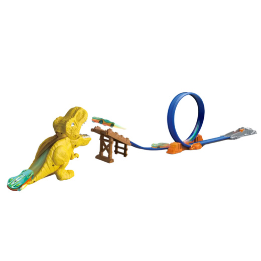 Car Track Catapult Launcher Dinosaur Set