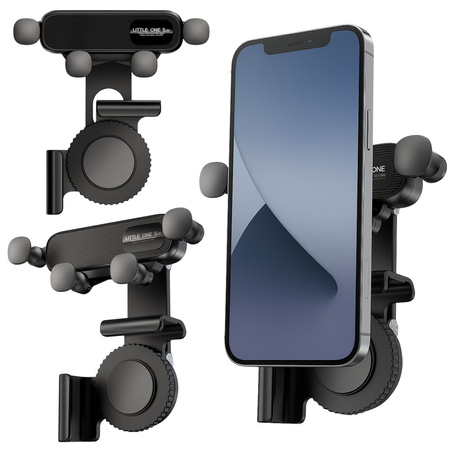 Car Phone Holder Mounted on the Center Panel Screen