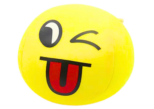 Weicher Ball Emoji Smiley Ball Gelb 9cm
