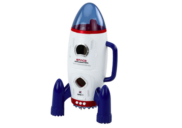 Space Rocket Opened Cosmonauts Space Vehicle Lights Sounds