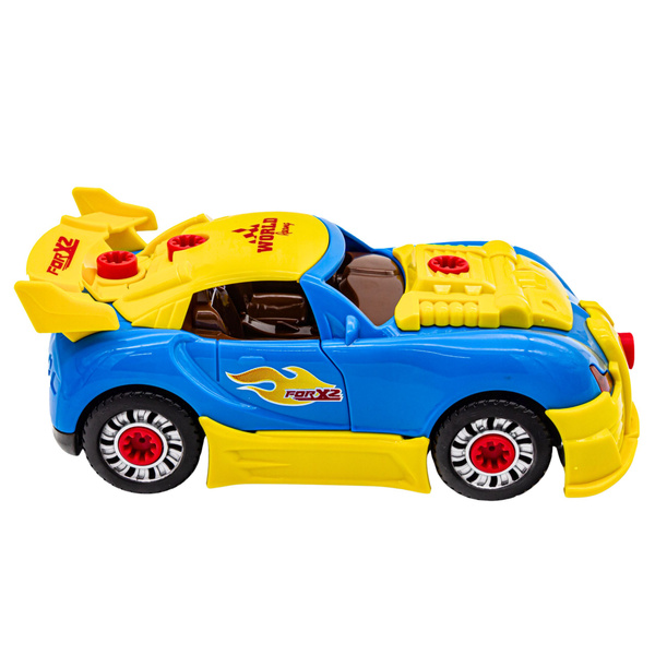 Little Mechanic's Set: Disassembled Car, Screwdriver, Lights, Sounds