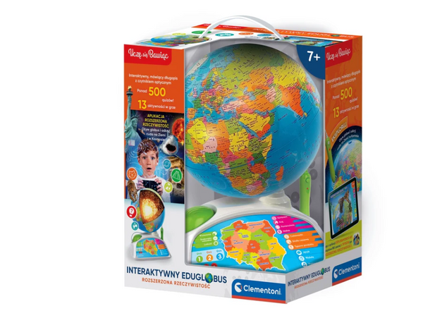 Interaktiver Globus für Vorschulkinder Polnische Sprache Clementoni 50757