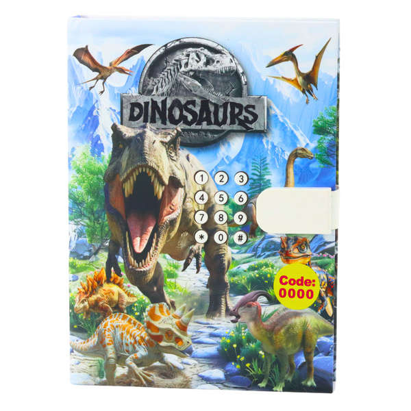 Tagebuch, Notizbuch, Code, Dinosaurier, Melodien, Ausmalbilder