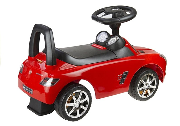 Mercedes-Benz SLS AMG Rot - Kinderrutschauto