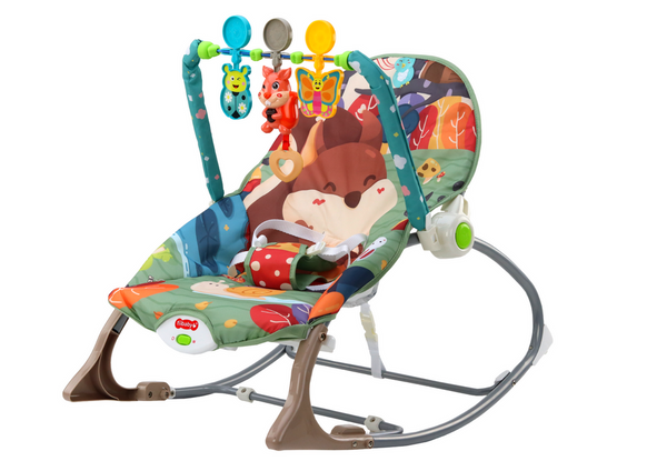 Rocking chair, Bouncer, Vibration, Sound, Fox