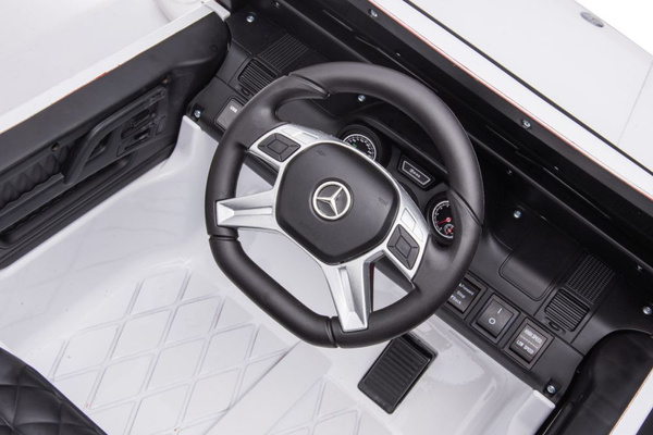 Electric Ride On Car Mercedes Benz G63 White