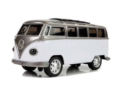 Bus mit Antrieb und Sound Weiß