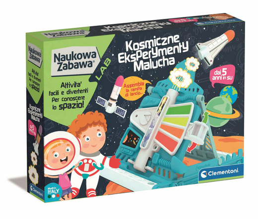 Science Fun Space Experiments for Toddlers Polish Language Clementoni 50798