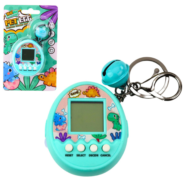 Tamagotchi Pet Egg Elektronisches Spiel 168 Tiere Schlüsselanhänger mit Glocke