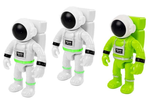 Weltraumastronom Set Raumschiff Rakete 4 in 1 Klang des Lichts