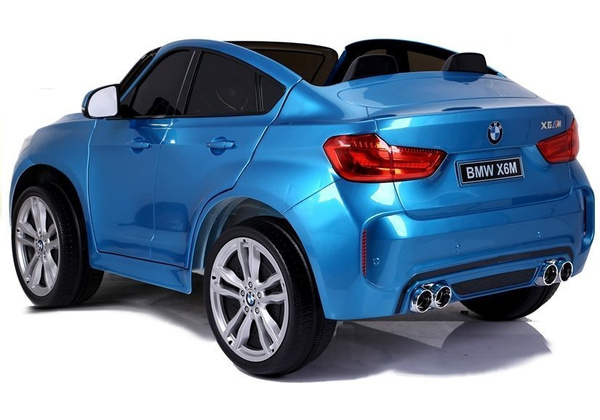 Kinderauto BMW X6M Blau lackiert