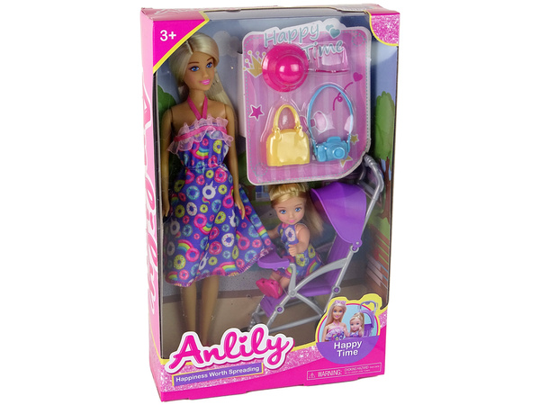 Baby Stroller Doll Set + Accessories