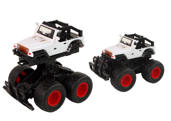 Metall-Geländeauto Große Räder Verschiedene Farben Bump Up HAT13