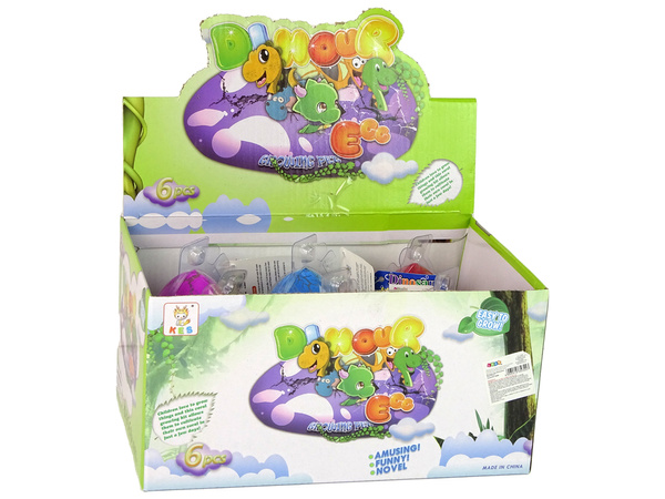 Hatching Magic Dinosaur Egg Growing 9 cm Farben.