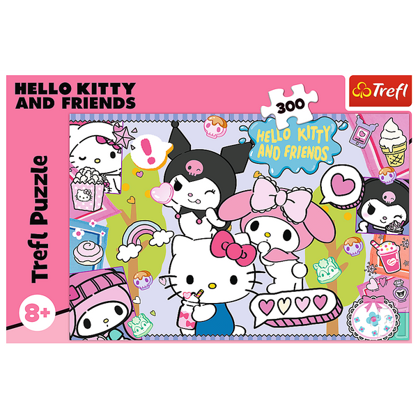 Puzzle 300 - Crazy Trio - Hello Kitty Trefl 23039