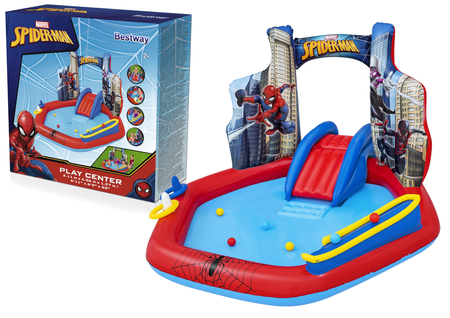 Spider Man Aufblasbarer Spielplatz 211 x 206 x 127 cm Bestway 98793