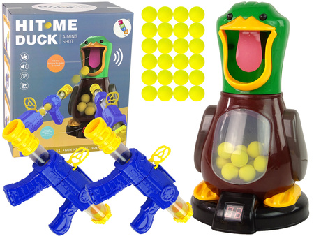 Duck Shooting Arcade Game Weapon Soft Balls Sound